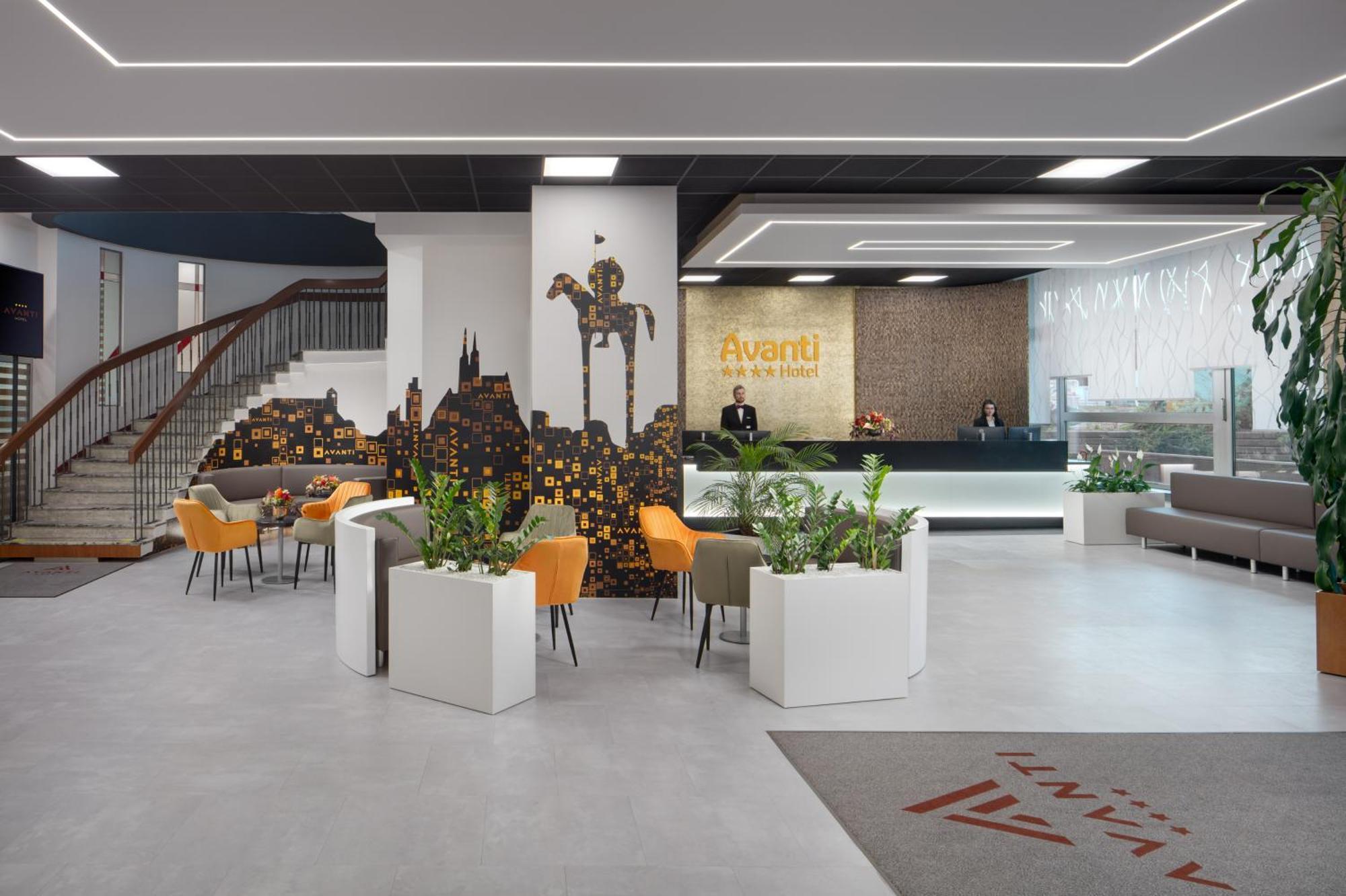 Avanti Hotel Brno Buitenkant foto